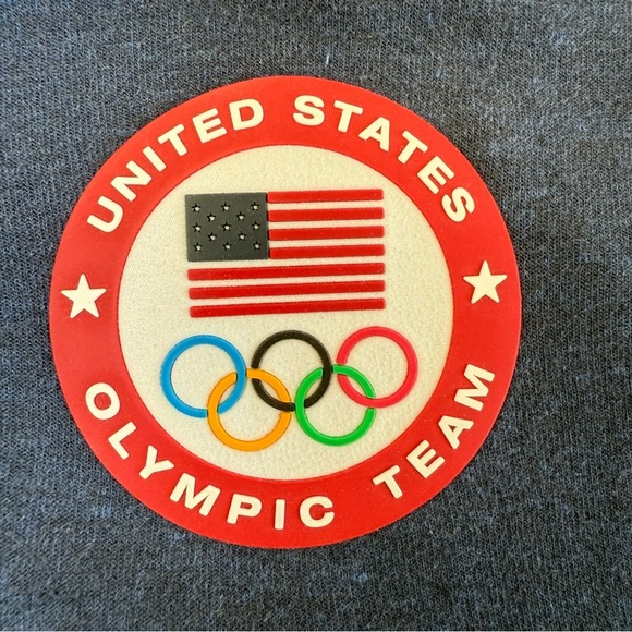 Nike Team USA Navy Blue Olympic Logo Jacket Size Large - Picture 3 of 16